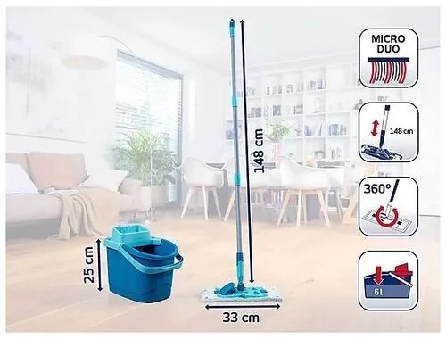 Leifheit Upratovací Set PowerClean M 55510
