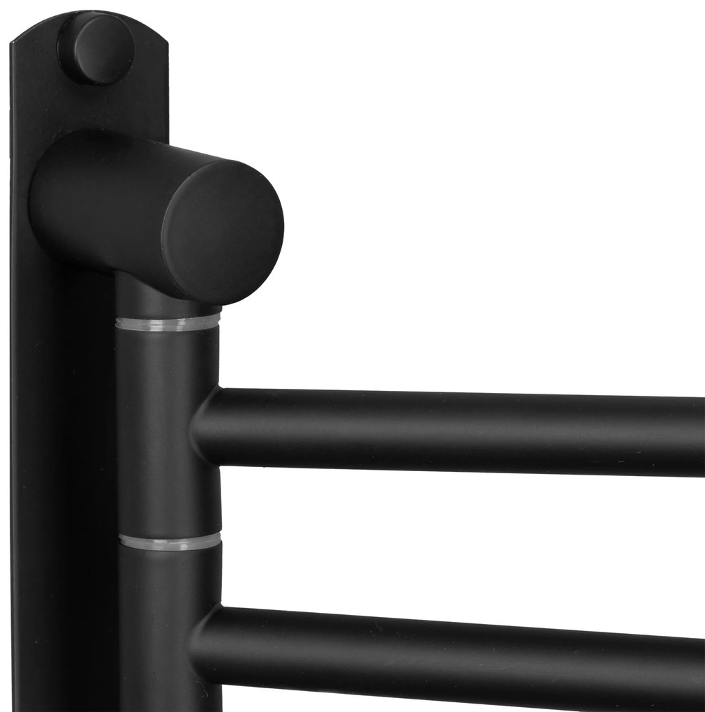 Koupelnový věšák na ručníky CETRI černý