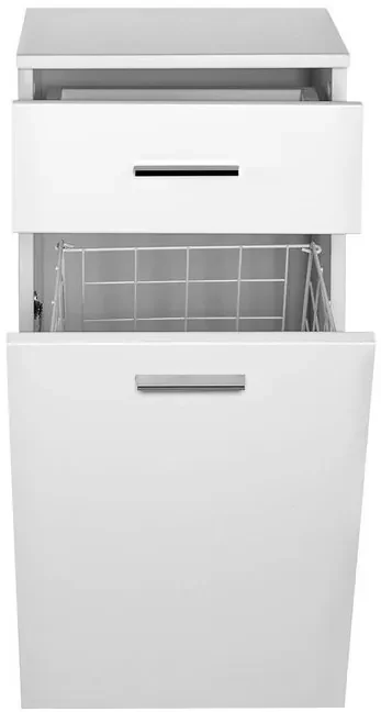 Aqualine Aqualine, ZOJA/KERAMIA FRESH skrinka spodná s košom 35x78x29cm, biela, 50261