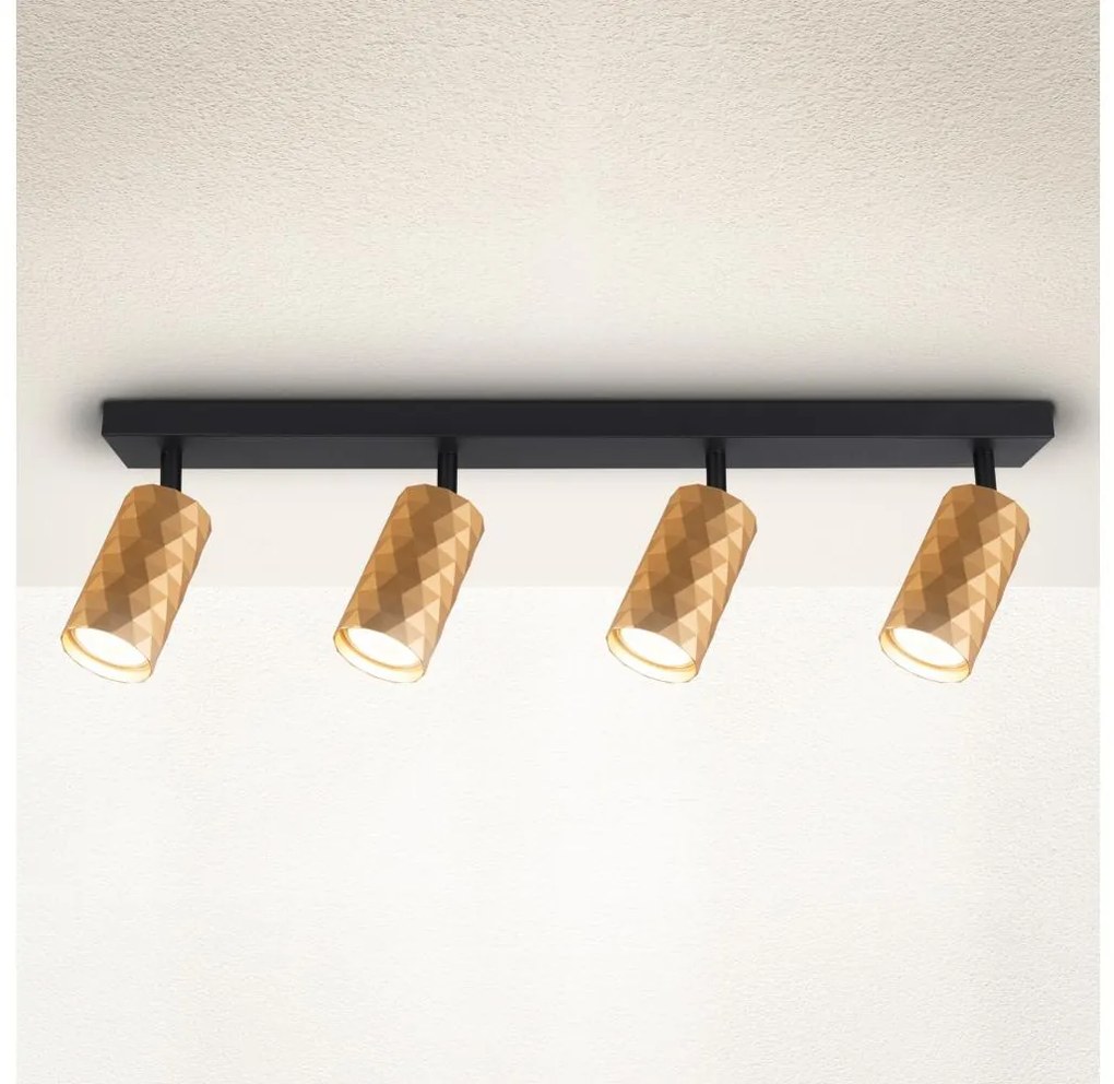 Brilagi - Bodové svietidlo SELE DIAMANT 4xGU10/30W/230V zlaté