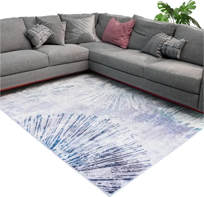 Protišmykový koberec NOVO sivý