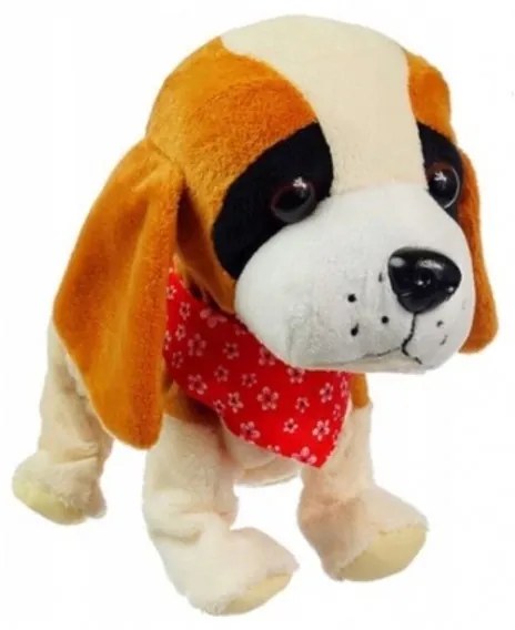 DR Chodiaci a štekajúci interaktívny pes Hnedá