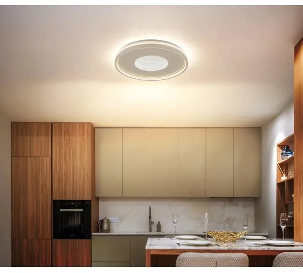 Globo 48563-40S - LED stmievateľné stropné svietidlo SHIRLEY 40W/230V 2700-6500K pr.50,5cm+DO