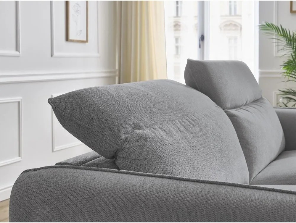 Sivá pohovka 216 cm Achille – Bobochic Paris