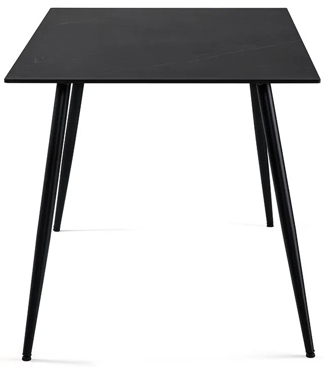 Noela Jedálenský stôl s keramickou doskou v dekore čierneho mramoru CERAMON 140