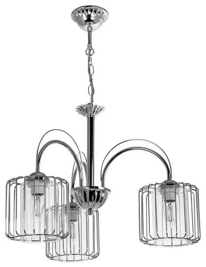 Luster na reťazi 3xE27/60W/230V