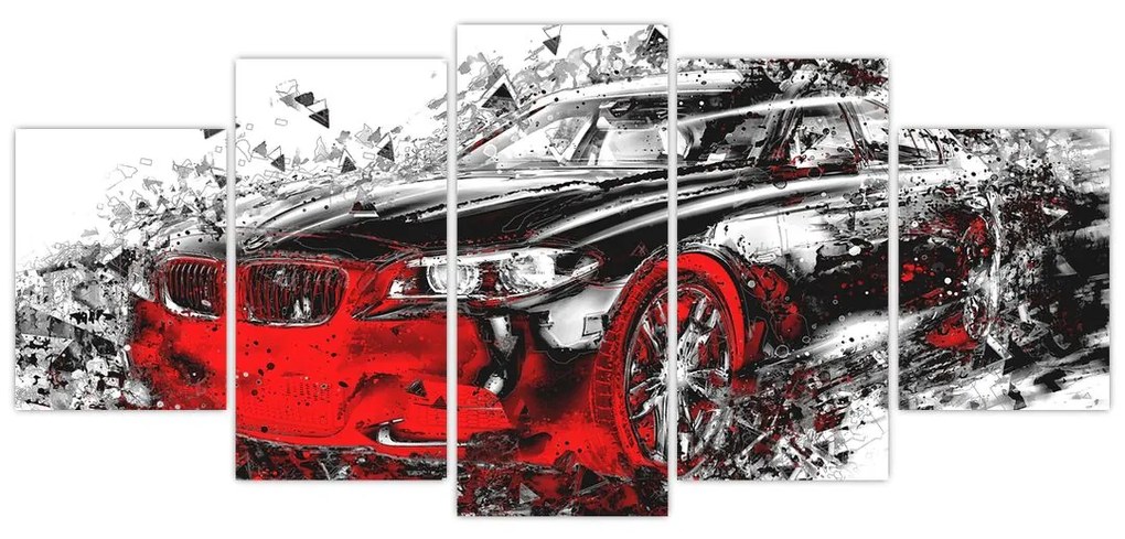 Obraz automobilu - moderný obraz