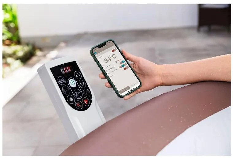 Bestway Vírivka Lay-Z Spa Hawaii MaxHold Smart AirJet 6, 196 x 71 cm (100385844)