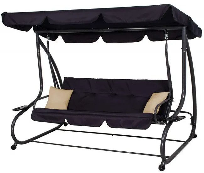 Záhradná hojdačka pre 4 osoby SPRINGOS GS0016