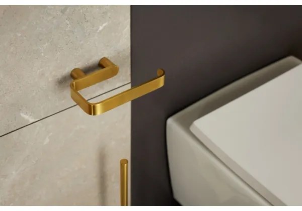 KFA Armatura 864-022-31 - Držiak toaletného papiera nerez/zlatá