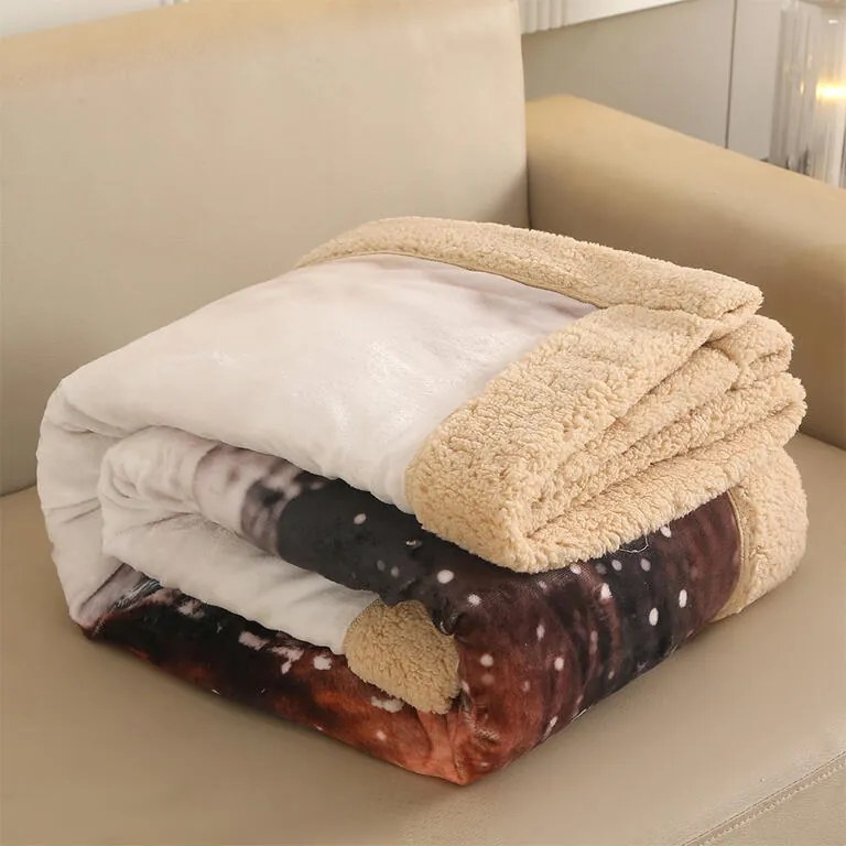 Baránková deka KÔŇ 150 x 200 cm