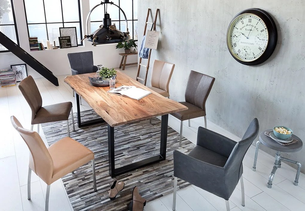 Jedálenský stôl TABLES & BENCHES CURVE RECTANGLE 200 × 100 × 78 cm rozmer stola v závislosti na zvolenom variante SIT MÖBEL