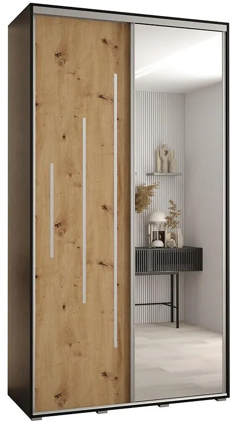 Skriňa 45 Canaris 13 140 čierna/artisan/silver