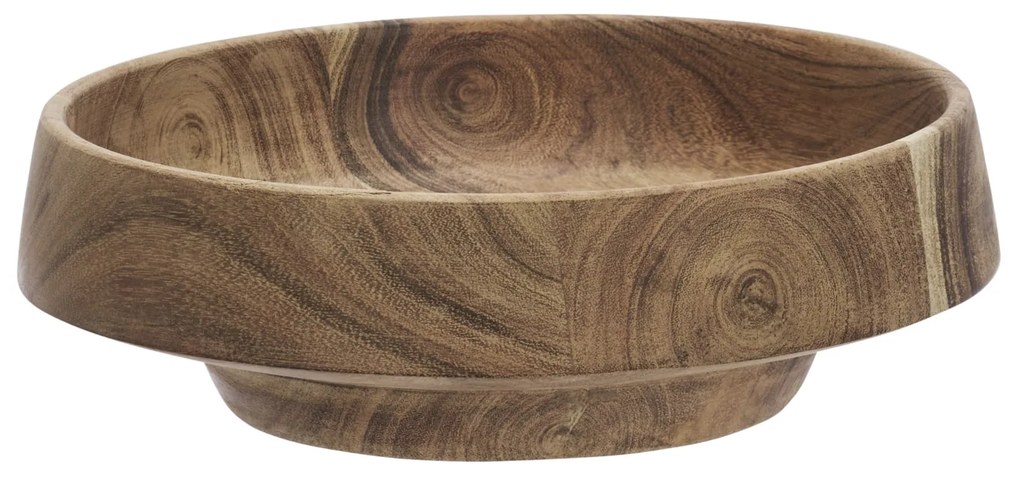 MADAM STOLTZ Drevená misa Natural Acacia Ø 20 cm