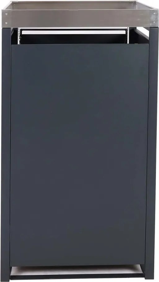 Prístrešok na smetiaku J81 so záhonom