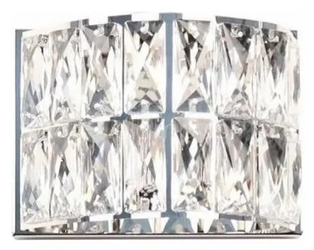 MAXLIGHT W0204 - Nástenné svietidlo DIAMANTE 1xG9/42W/230V chróm