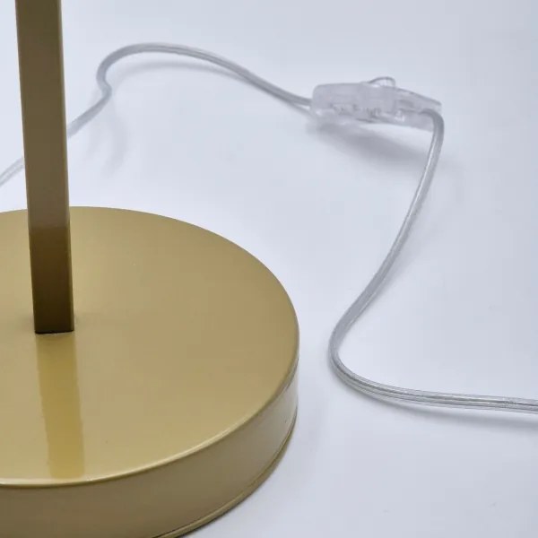 Stolná lampa ASTRID 1xE27/60W/230V zlatá