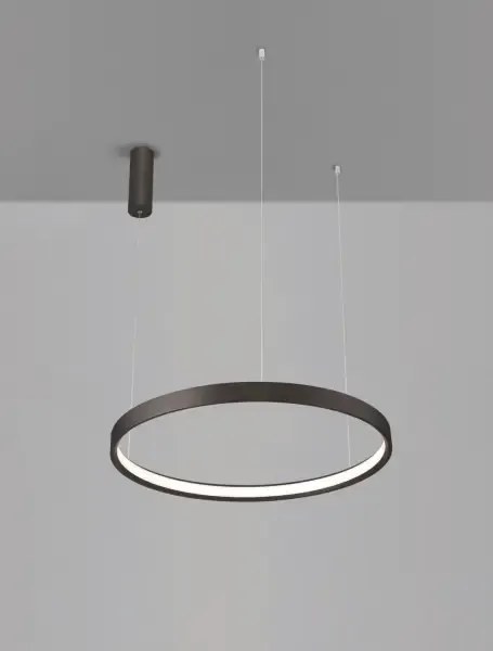Moderný luster Perrine 60 hnedá