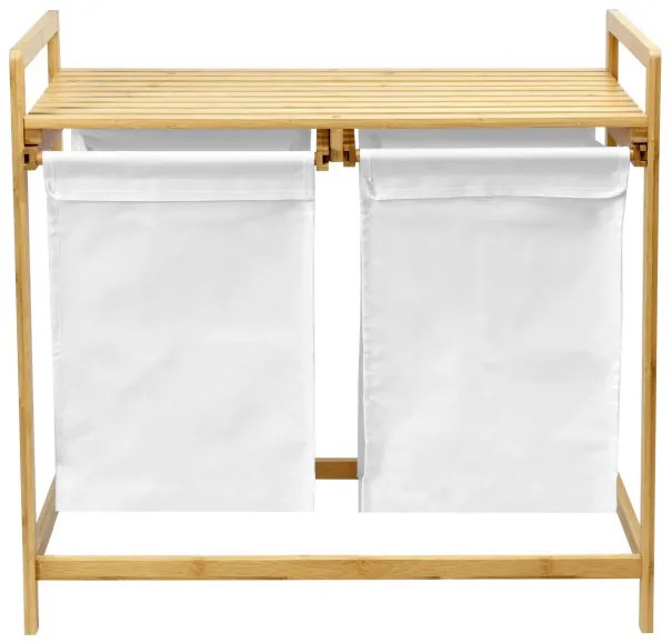 Kôš na bielizeň HANOI biely