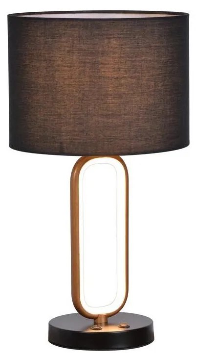 Rabalux 74044 - LED Stolná lampa DOMIRO 1xE27/60W/230V + LED/8W