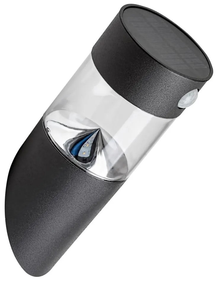Rabalux 77015 - LED Solárne svietidlo so senzorom KAPUAS LED/1,5W/3,7V IP44 RL77015