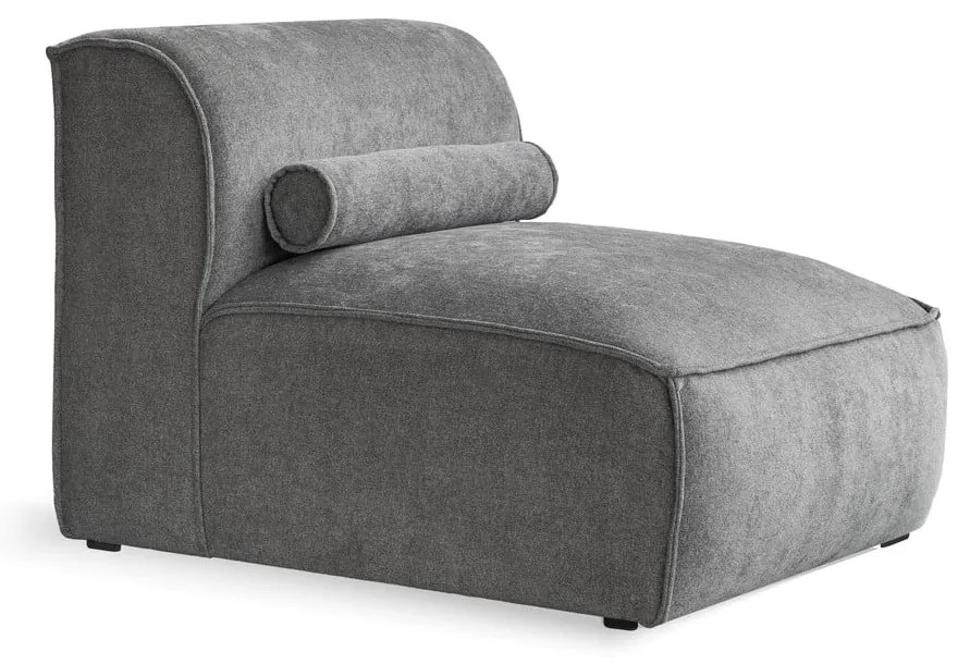 Sivý modul pohovky (stredový diel) Flex Felix – Miuform