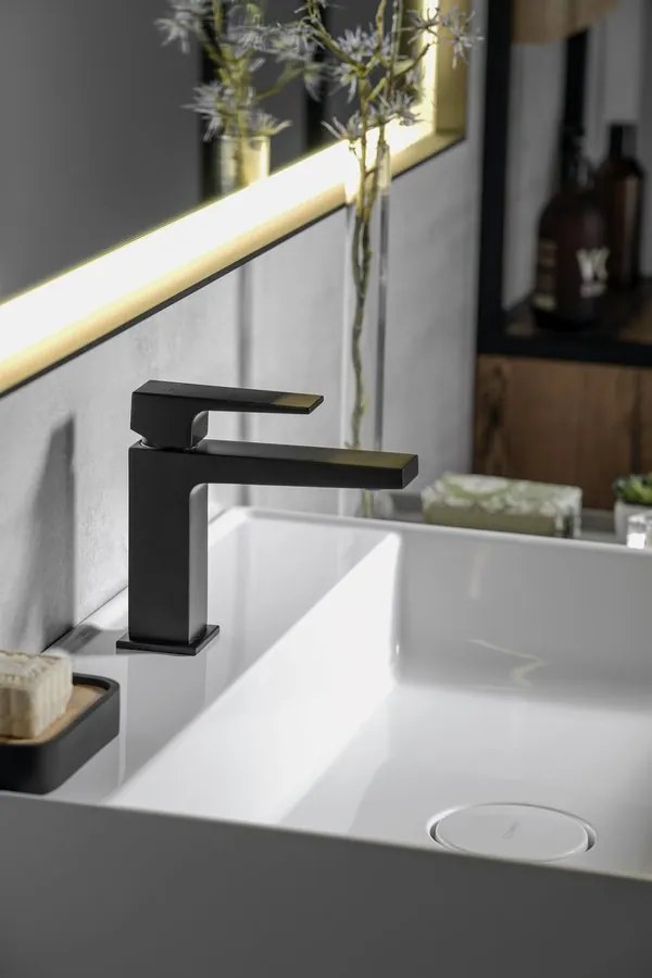 Sapho Sapho, DIMY stojánkova umývadlová batéria bez výpuste, chrómová, DM002