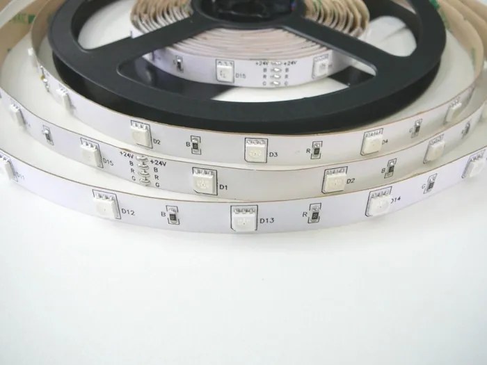 LED Solution RGB LED pásik 7,2W 24V bez krytia IP20 08130