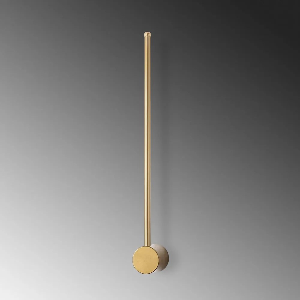 LED nástenné svietidlo v zlatej farbe Sword – Opviq lights