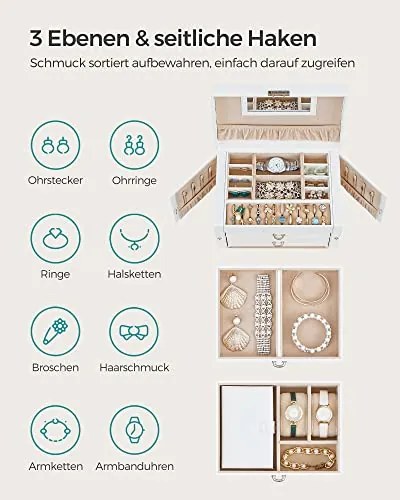 Šperkovnica SONGMICS JBC121W