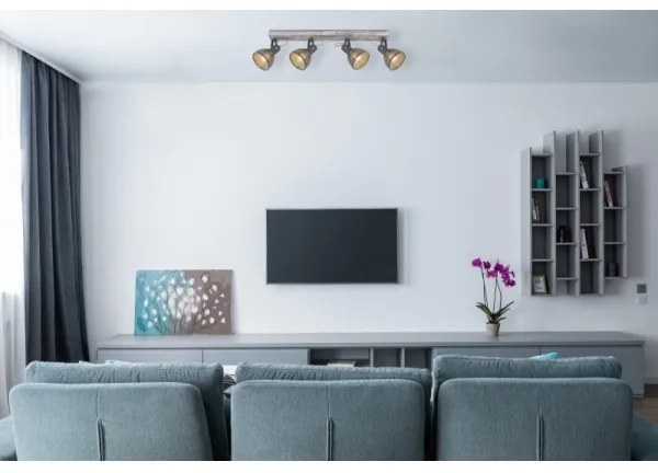 Globo 54661-4 - Bodové svietidlo MORI 4xE27/40W/230V