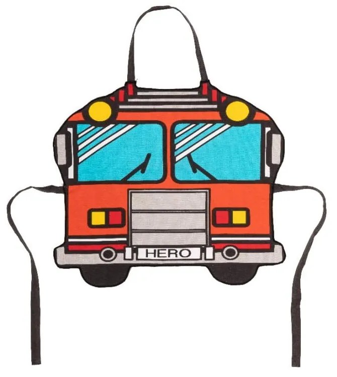 Detská zástera z recyklovanej bavlny Hero - Tiseco Home Studio