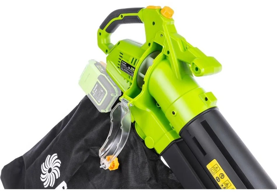 Fieldmann FZF 70725-0 akumulátorový záhradný vysávač, 2 x 20 V