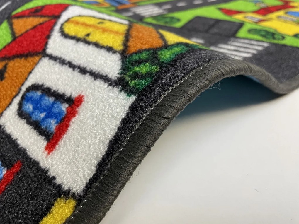 Vopi, Kusový koberec City life, 160x240, viacfarebná, detská izba