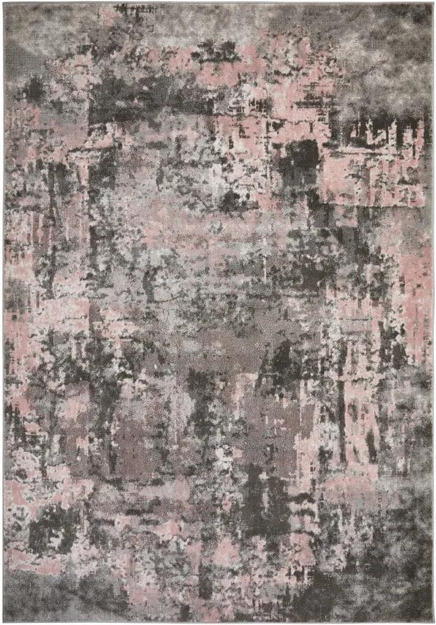 Sivo-ružový koberec Flair Rugs Wonderlust, 80 x 300 cm | BIANO