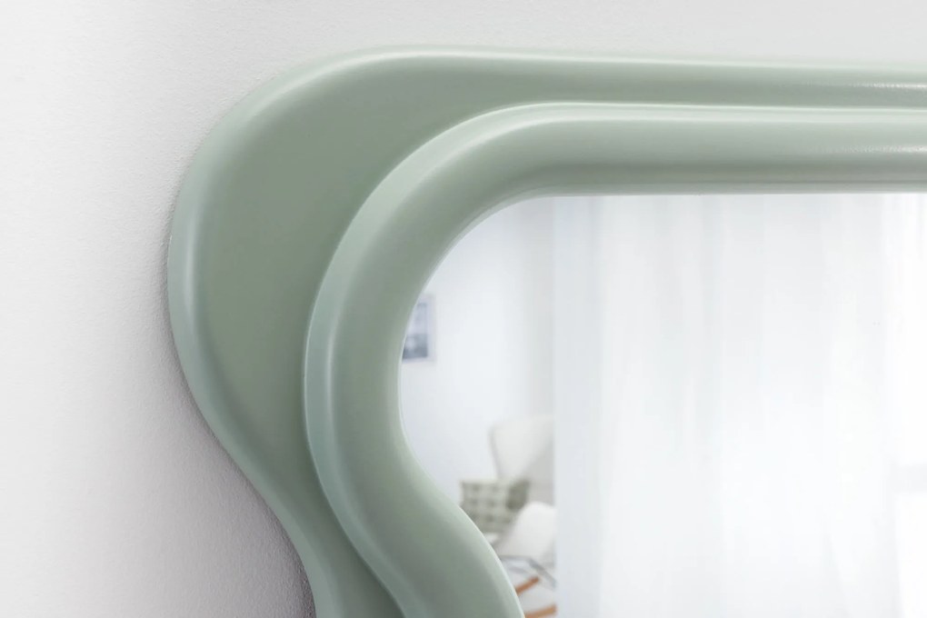 Nástenné zrkadlo Curvy 160cm šalvia zelená