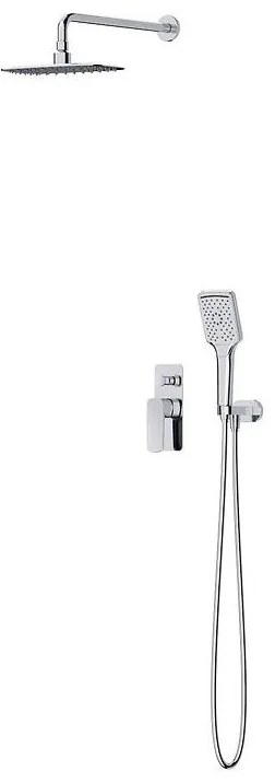 Cersanit S952-029 - Sprchová sada s podomietkovou batériou LARGA chróm lesk