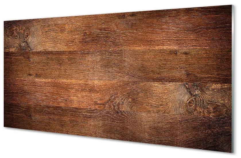 Sklenený obklad do kuchyne dreva board 125x50 cm