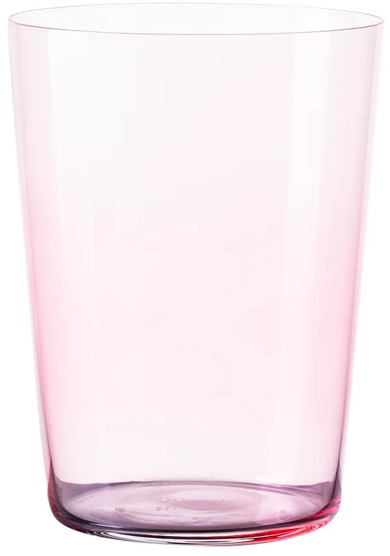 Poháre Tumbler červené 515 ml set 6 ks – 21st Century Glas Lunasol META Glass - 322663