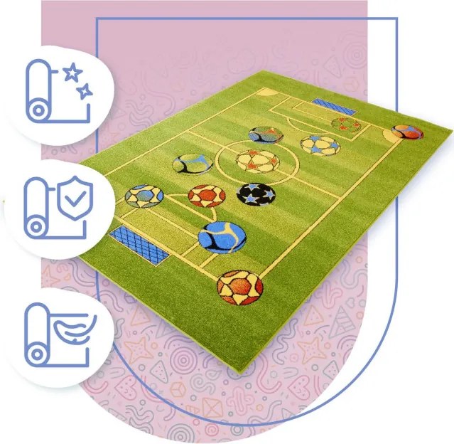 Koberec Weltom Weliro Štadión zelený