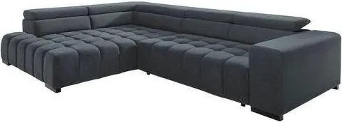 XXXLutz ROHOVÁ SEDAČKA, textil, tmavosivá MID.YOU - Sedačky - 000694006512