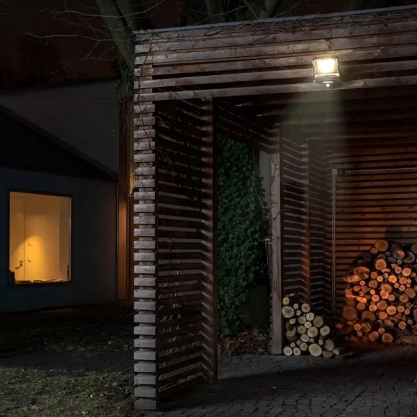 LED Vonkajší reflektor LED/100W/230V 4500K IP65 čierny