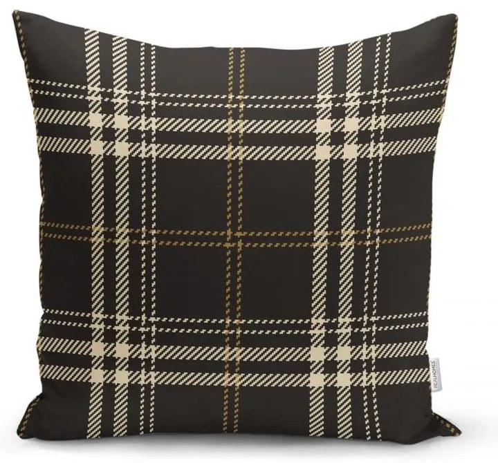 Súprava 4 vianočných obliečok na vankúš a behúň na stôl Minimalist Cushion Covers Snowflake