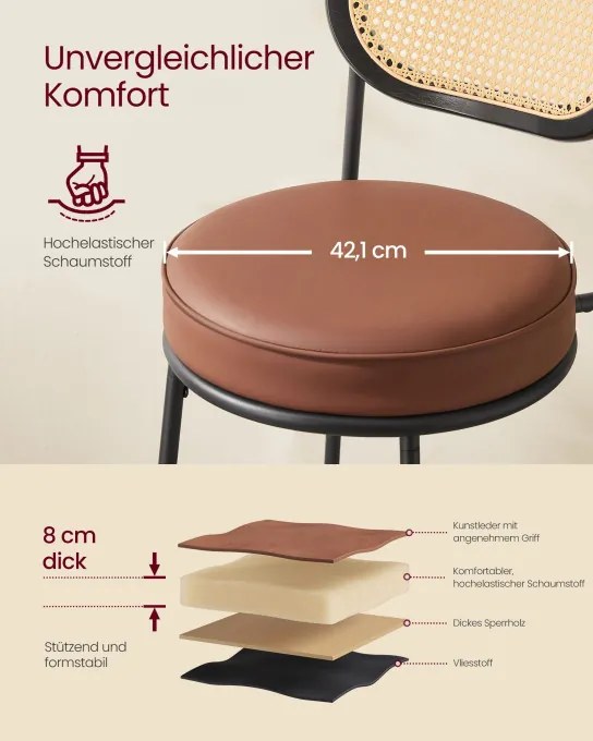 Barová stolička set 2 ks LBC097K01 (2 ks)