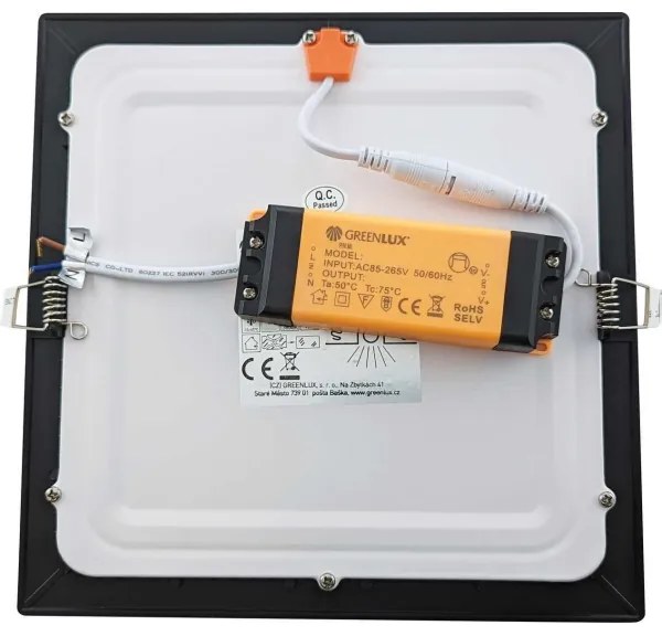 LED Kúpeľňové podhľadové svietidlo VEGA LED/18W/230V 3800K 22,5 cm IP44