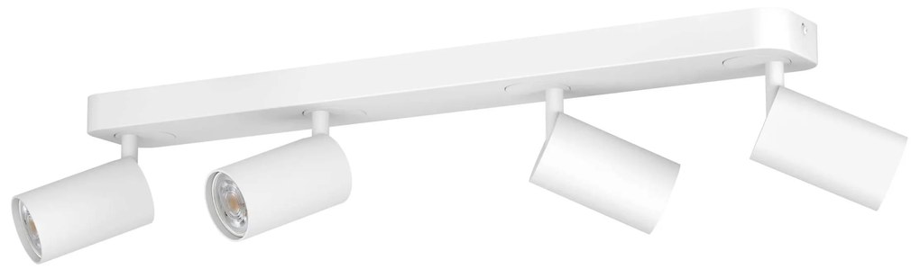 EGLO LED múdre stropné bodové svetlo TELIMBELA-Z, 4x4,9W, RGB, biele