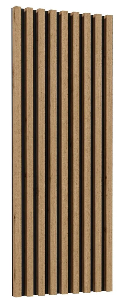 Nástenný panel Celcey Typ 04 (dub wotan + čierna). Akcia -18%. Vlastná spoľahlivá doprava až k Vám domov. 1108322