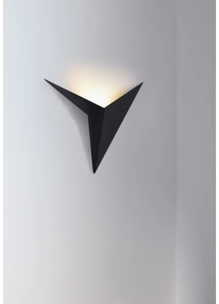 Maytoni C808WL-L3B - LED Nástenné svietidlo TRAME LED/3W/230V čierna