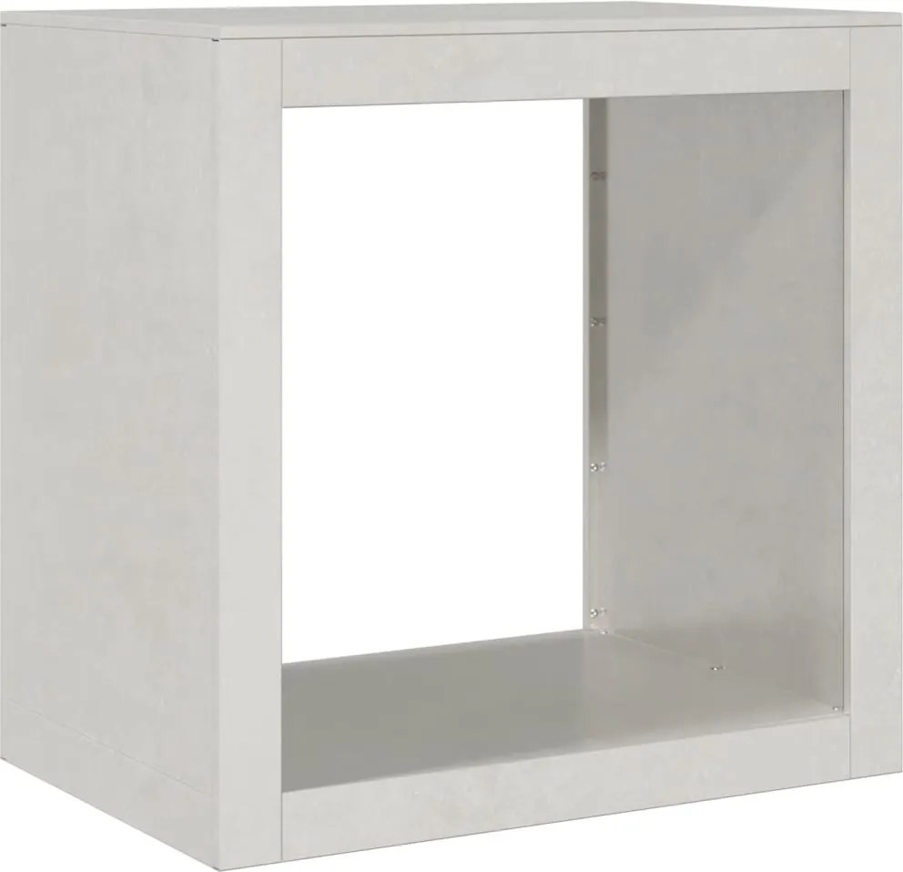 vidaXL Regál na krbové drevo 60x40x60 cm, nehrdzavejúca oceľ