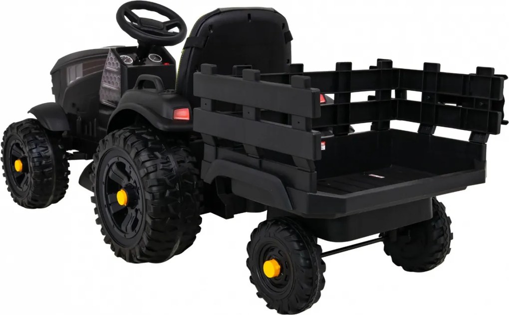 Ramiz Titánový traktor s prívesom čierny